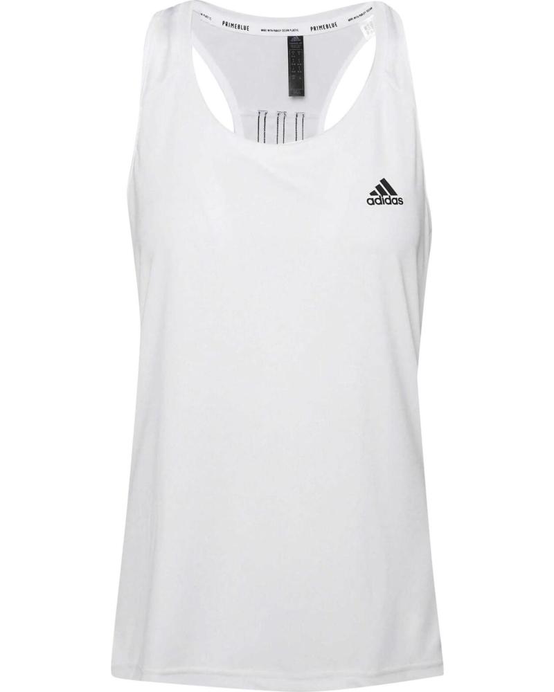 ADIDAS CAMISETA DE TIRANTES RUNNING BLANCA