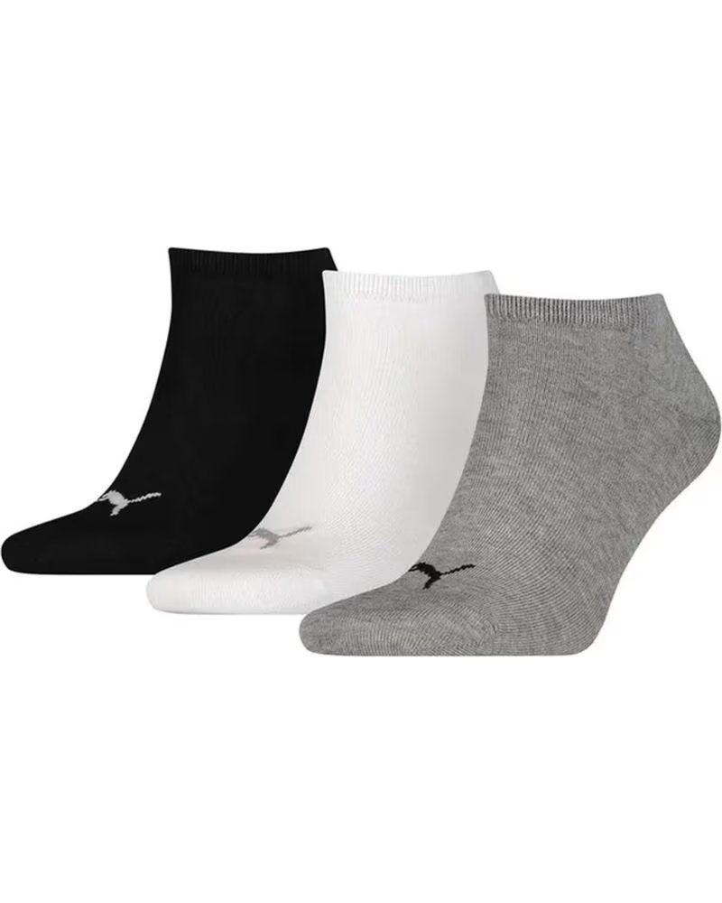 Puma Pack 3 Calcetines Tobilleros Puma 26108001 Unisex