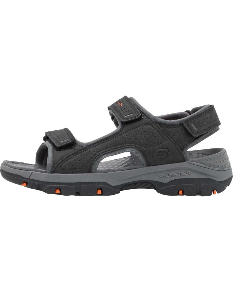 SANDALIAS TREKKING HOMBRE SKECHERS 204105 NEGRO