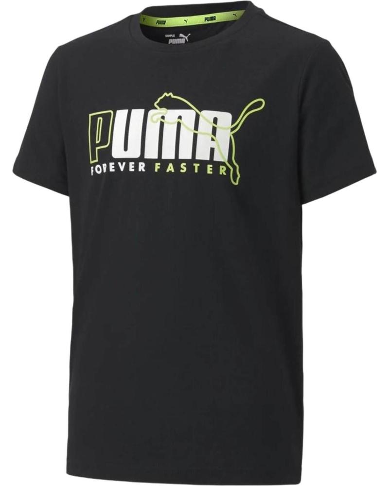 CAMISETA PUMA ALPHA NEGRA