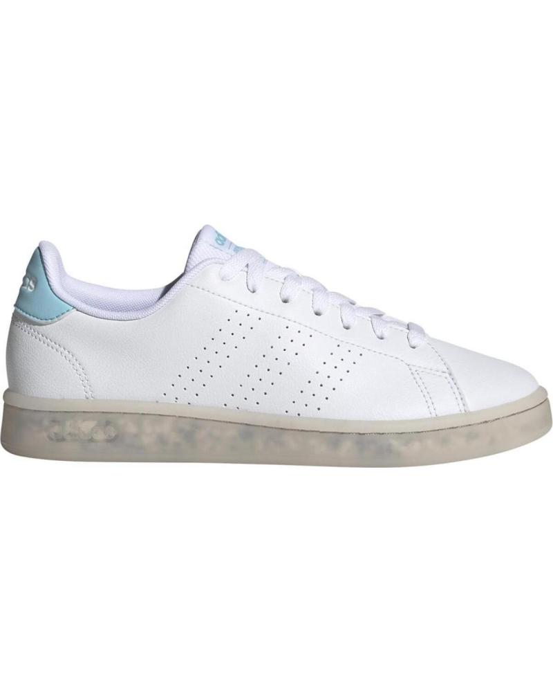 Zapatillas deporte de Mujer ADIDAS DEPORTIVO ADVANTAGE -CELESTE FY9682 BLANCO