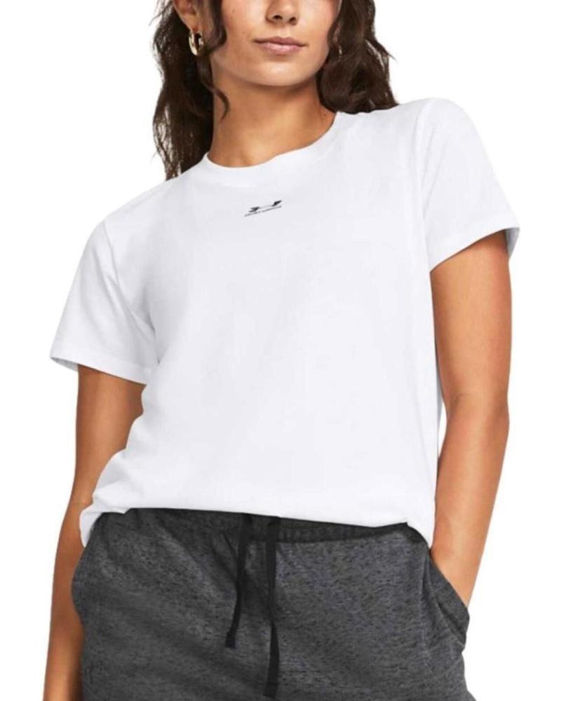 CAMISETA DEPORTIVA UNDER ARMOUR BLANCA BLANCA