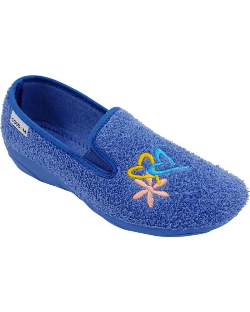 Calzado de casa de Mujer COSDAM ZAPATILLAS PRIMAVERA-VERANO INDIGO 817 AZUL CLARO
