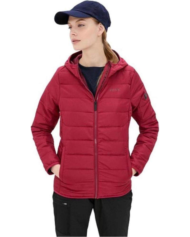 REGATTA HELFA - CHAQUETA ACOLCHADA LILA ROJO ROJO