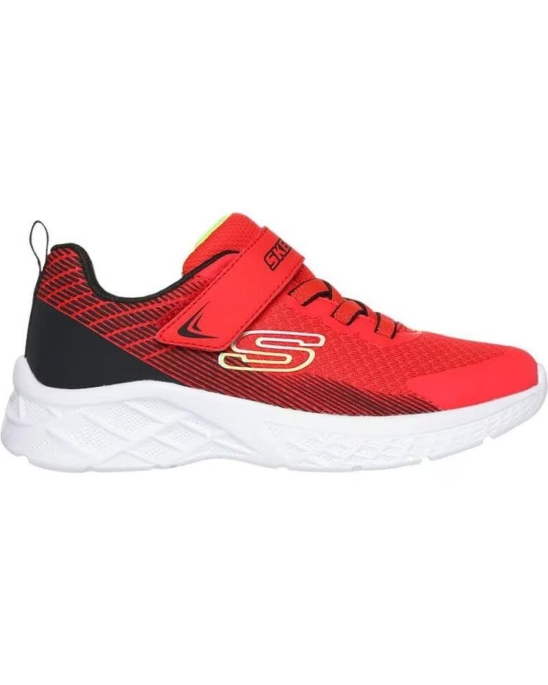 Skechers Microspec 2 Zavrix 403924L - Zapatilla Deportiva Roja Rojo Rdbk