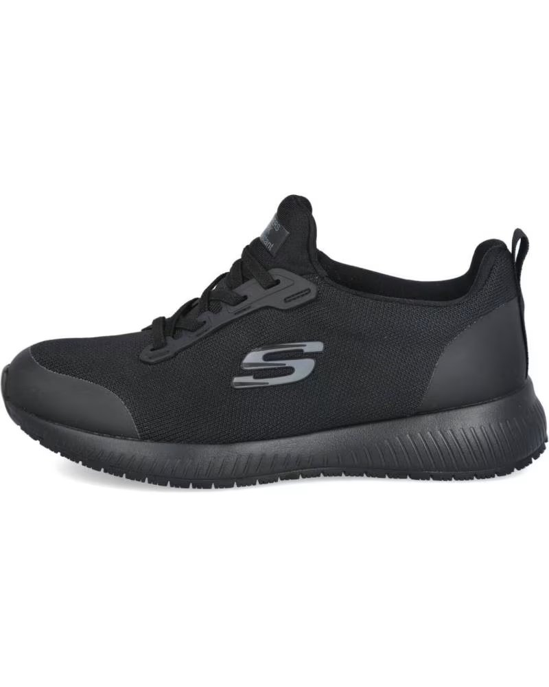 Skechers 77222 Work Squad Sr Negro