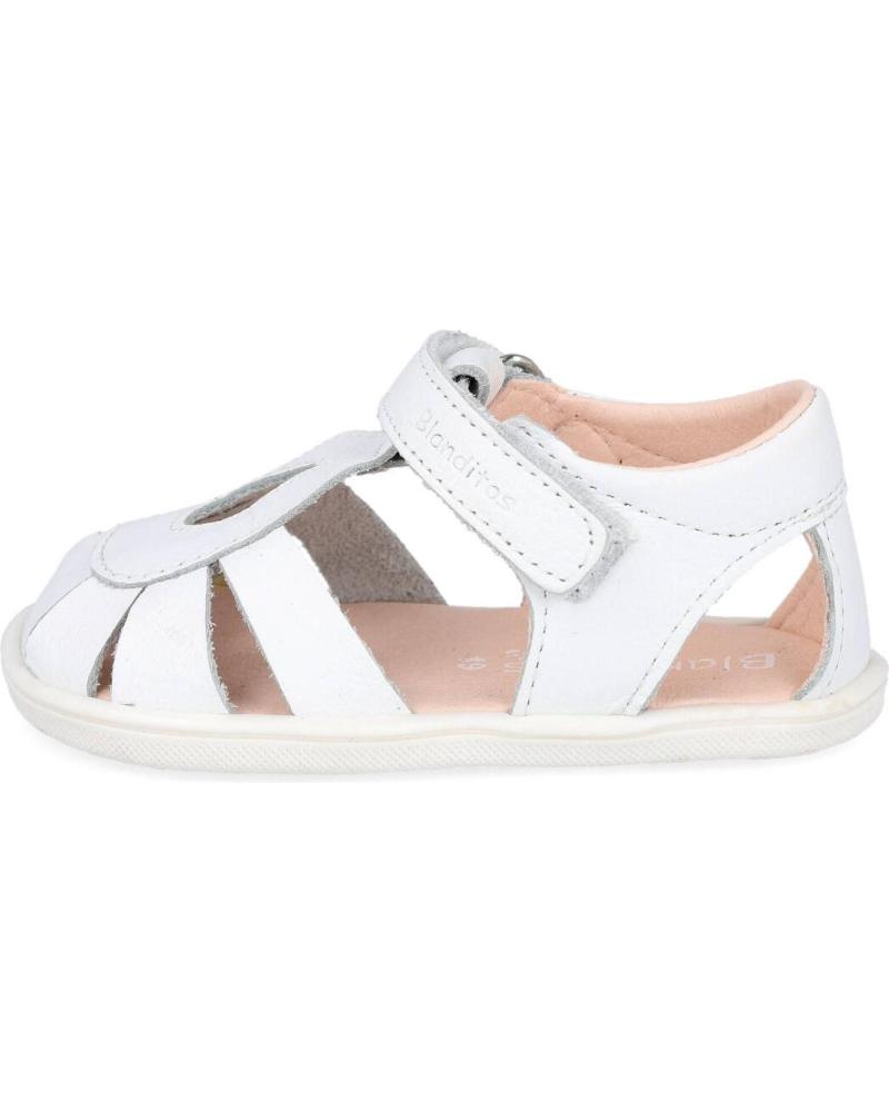 SANDALIAS CRIOS PARA NIÑA - BLANCAS BLANCO