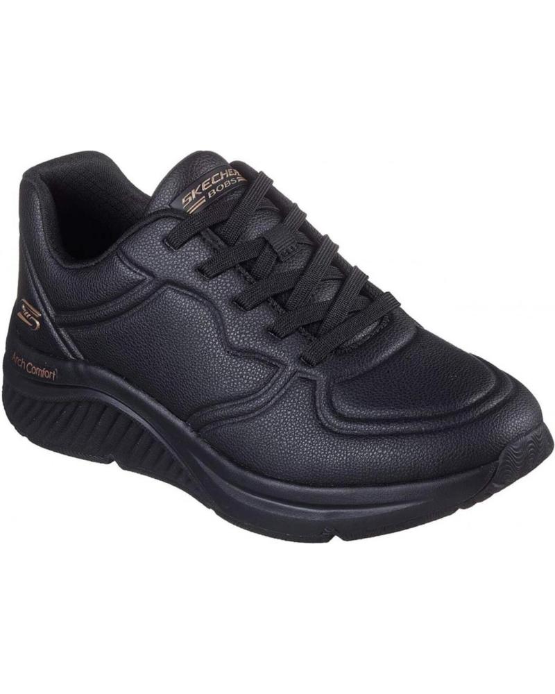 ZAPATILLAS CASUAL SKECHERS NEGRAS PARA MUJER NEGRO