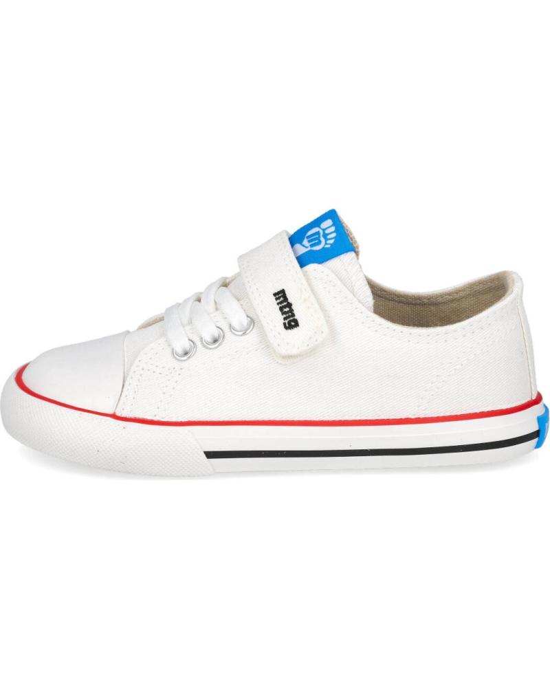 ZAPATILLAS BAREFOOT MTNG BLANCAS CON CIERRE ADHERENTE BLANCO