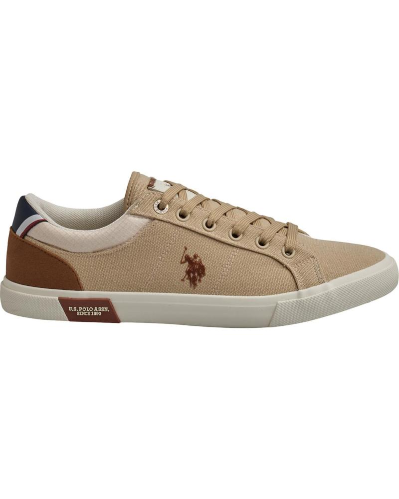 U.S. POLO ASSN. BASTER0015TH3 - ZAPATILLAS CASUAL BEIGE PARA HOMBRE BEIGE