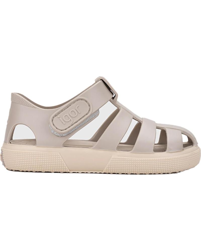 IGOR SANDALIA CANGREJERA S10340 BAY BEIGE PARA NIÑO SAND