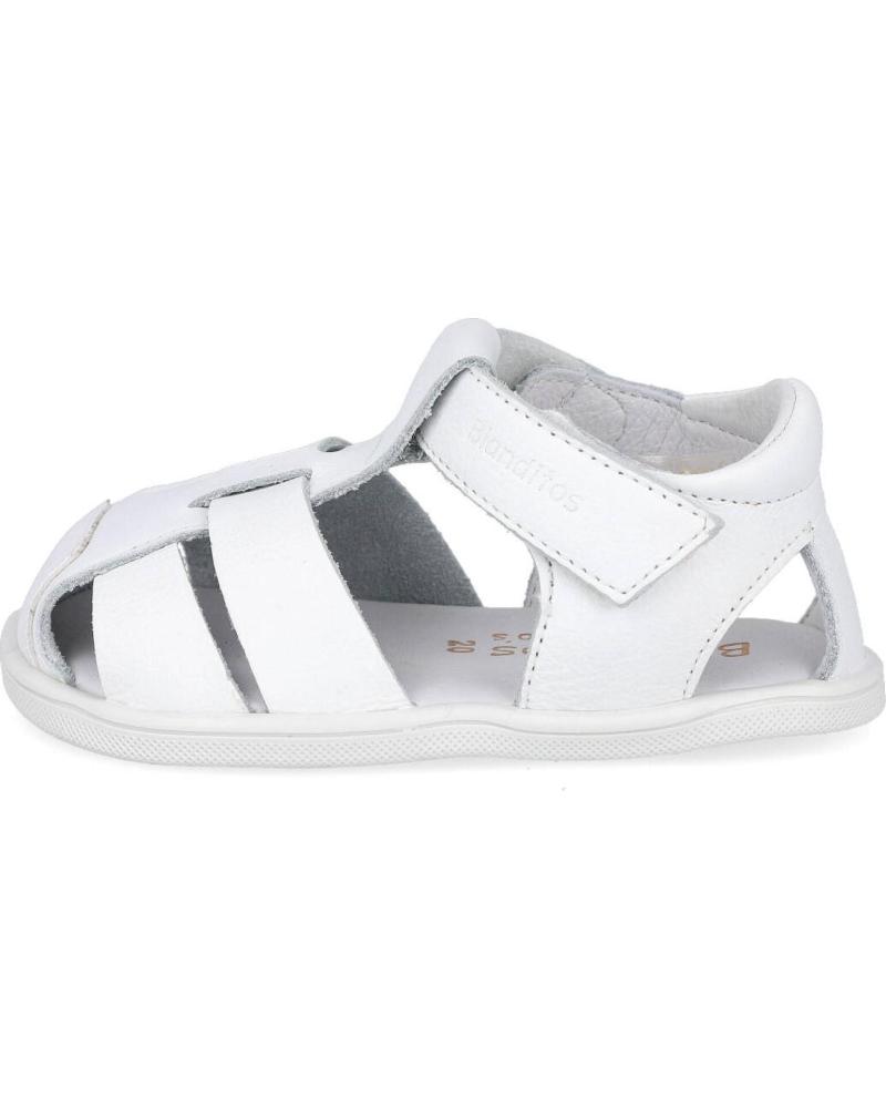 CRIOS BLANDITOS BY COSTA SANDALIAS BAREFOOT BLANCAS PARA BEBÉ BLANCO