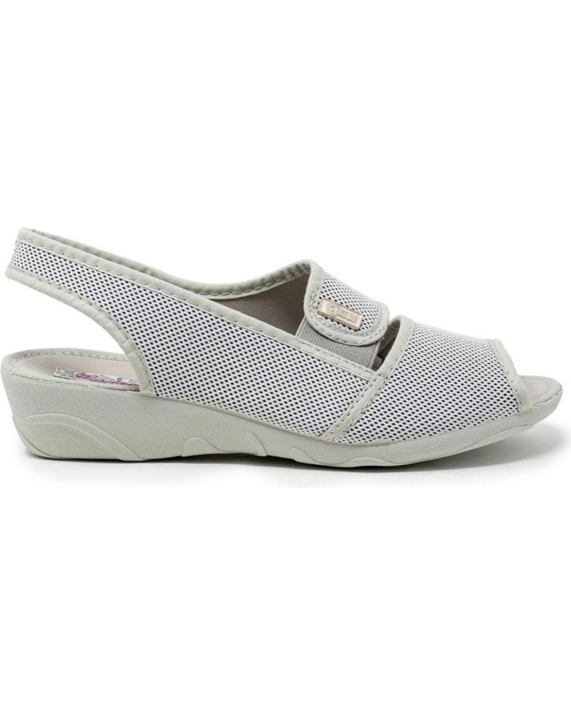 ZAPATILLAS DE CASA COSDAM 833 VELCRO PERLA PERLA