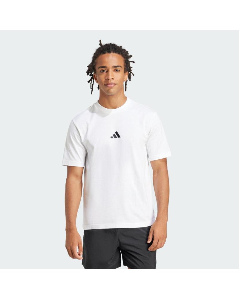 CAMISETA DEPORTIVA ADIDAS MANGA CORTA JF1092 HOMBRE BLANCO BLANCO