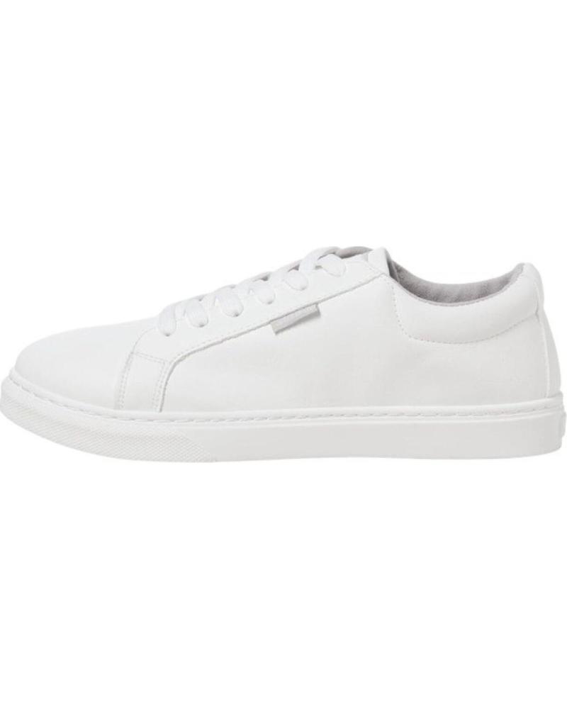 de JACK AND JONES ZAPATILLAS JACK & JONES JFWATMOS PU 20 BLANCAS BLANCO