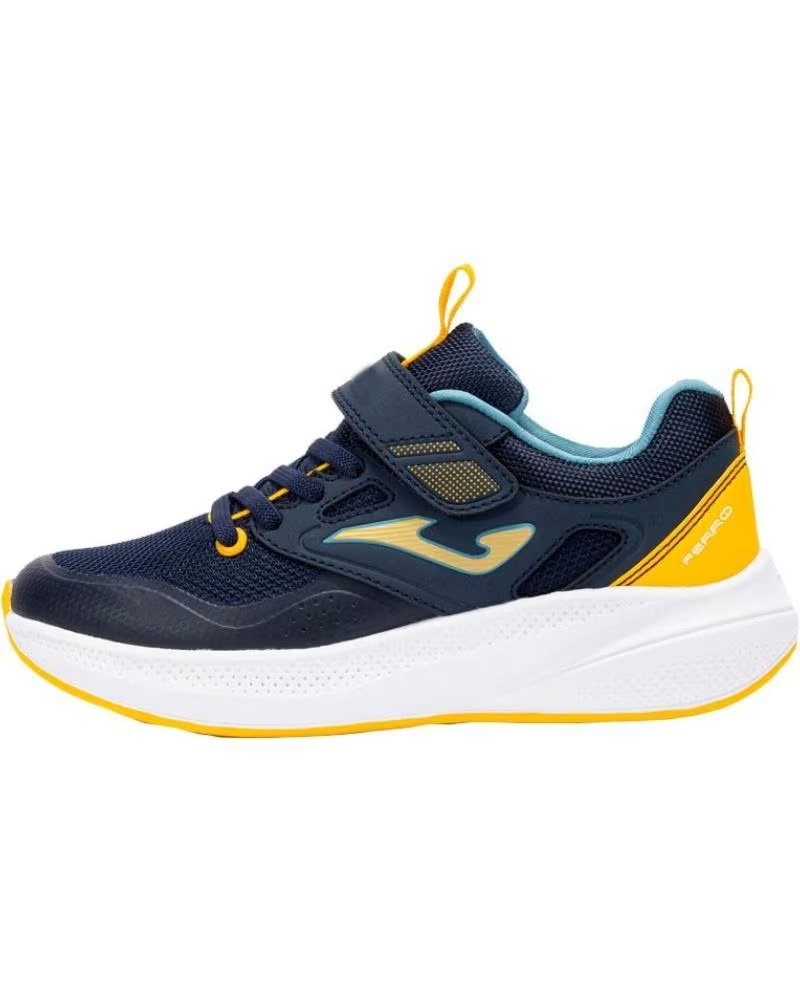 Zapatilla Deportiva Joma Ferro Jr 2503 Azul Marino Naranja Azul