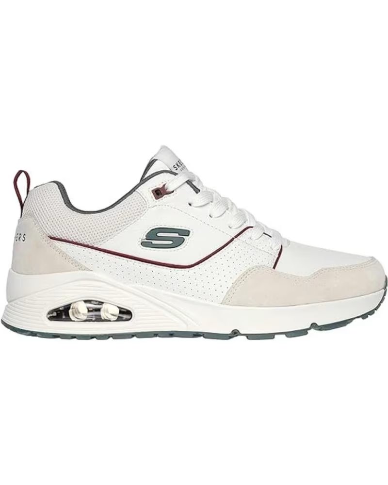 Skechers Skechers Uno-retro One - Zapatilla Hombre 183020WGR Blanco – imagen 3