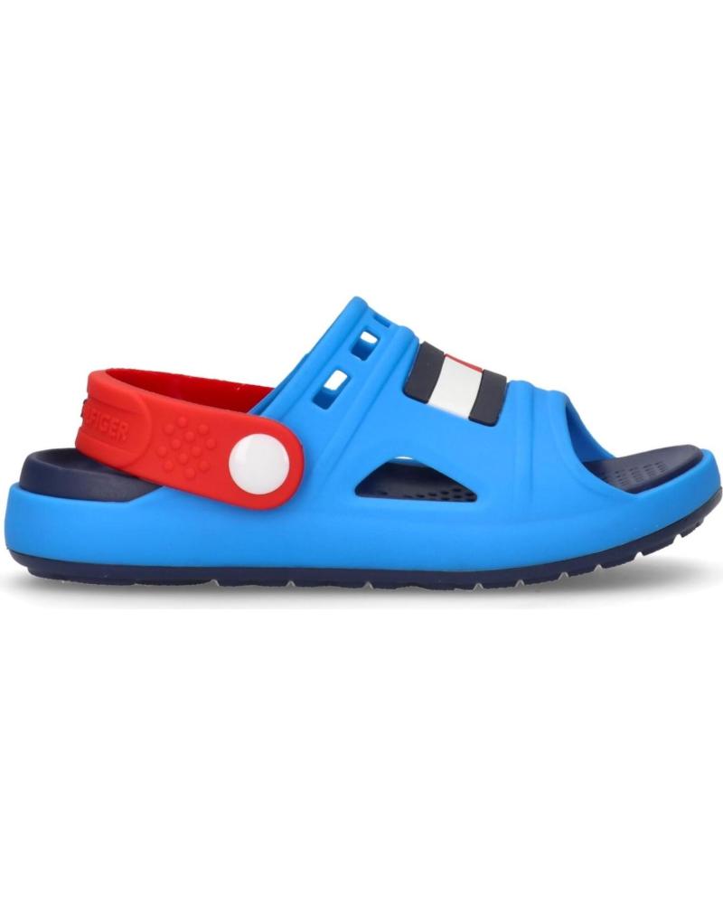 SANDALIAS DE AGUA TOMMY HILFIGER T3X2-33905-0083A715 AZUL CLARO PARA NIÑOS AZUL
