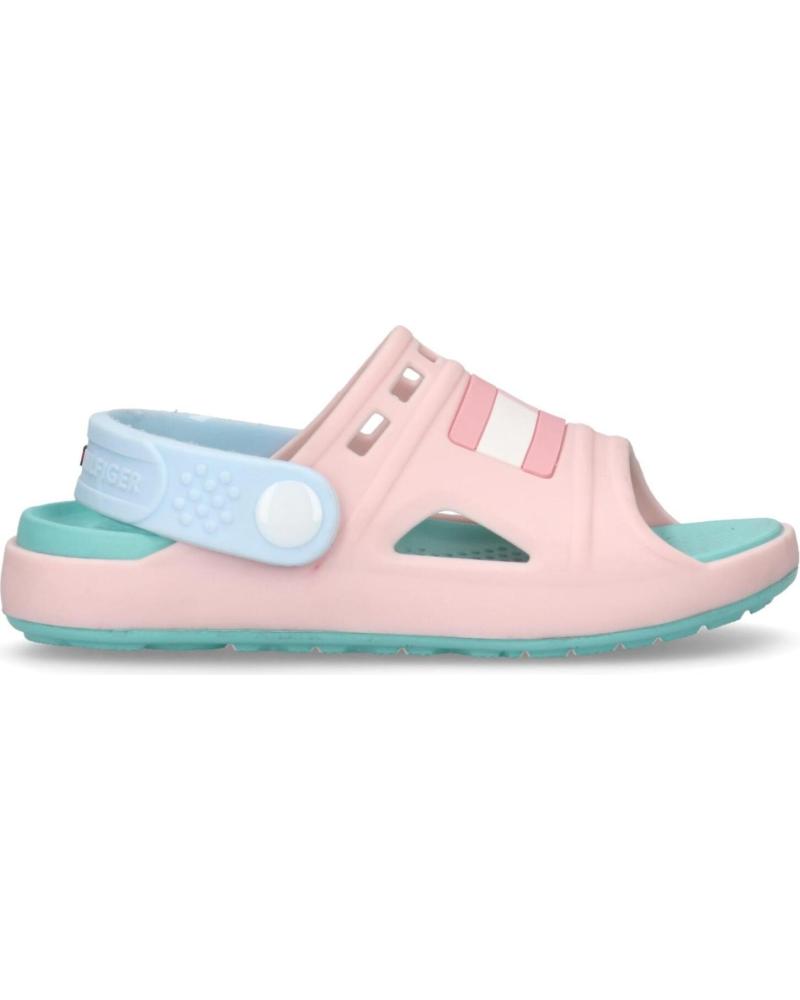 TOMMY HILFIGER SANDALIAS NIÑA ROSA T3A2-33805-0083A576 ROSA