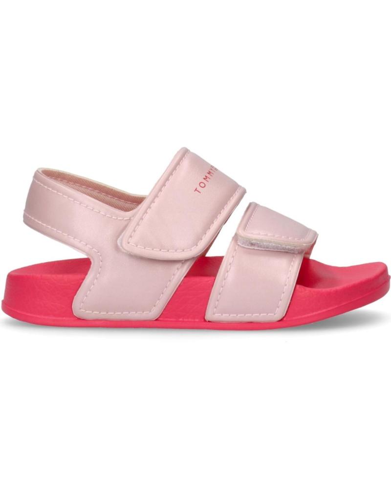 TOMMY HILFIGER SANDALIAS DE VELCRO ROSAS - MODELO T1A2-33811-1829302 ROSA