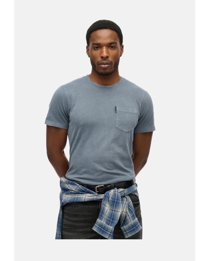 SUPERDRY CAMISETA CLASSIC ESSENTIAL AZUL M1012206AE9R AZUL