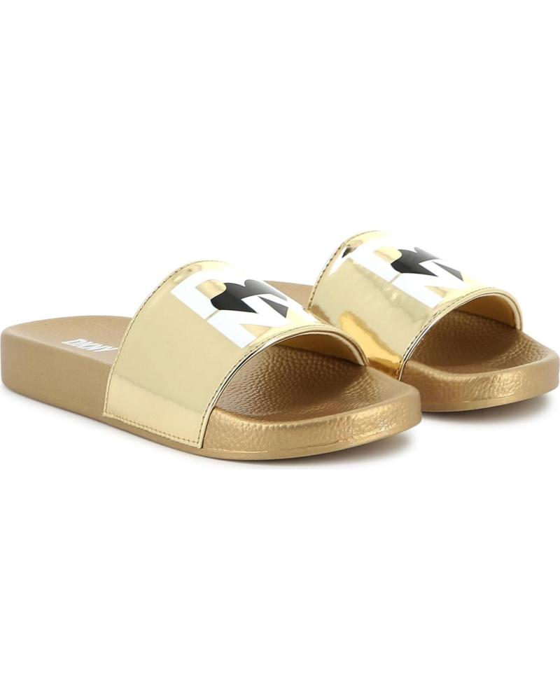 CHANCLAS DKNY D62093560 DORADAS DORADO