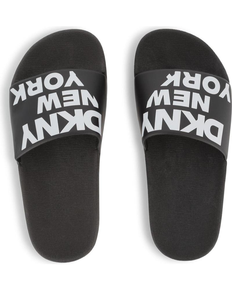 DKNY CHANCLAS DKNY D6208609B NEGRAS NEGRO