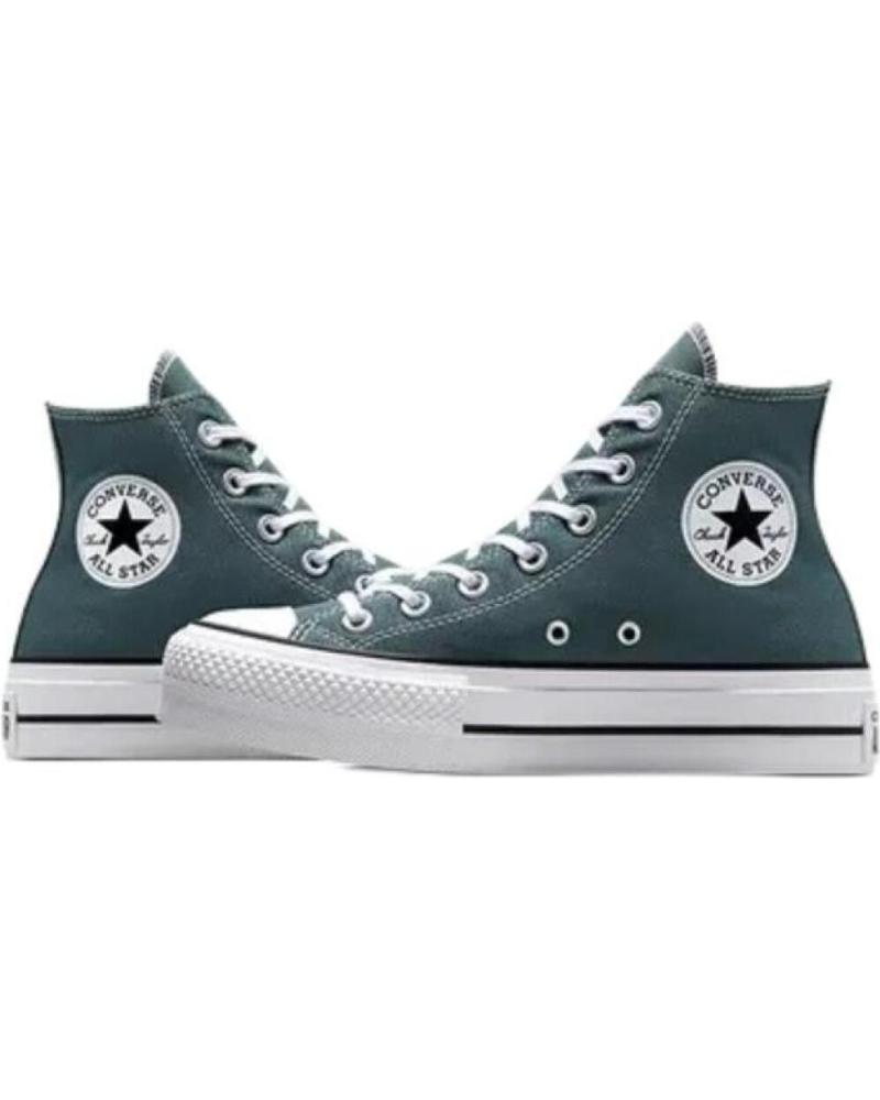 ZAPATILLAS CONVERSE CHUCK TAYLOR ALL STAR LIFT PLATFORM A12596C VERDES VERDE