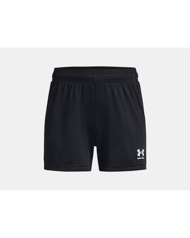 PANTALÓN CORTO DEPORTIVO UNDER ARMOUR CHALLENGER KNIT 1379457001 NEGRO PARA NIÑAS NEGRO
