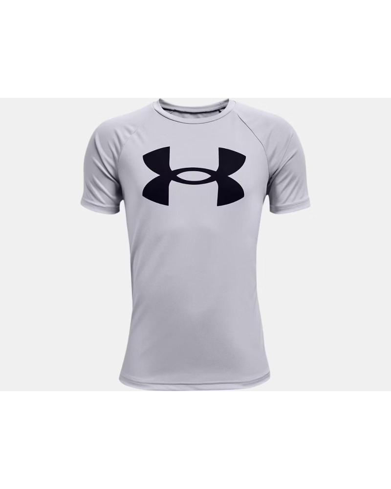CAMISETA MANGA CORTA UNDER ARMOUR TECH? BIG LOGO GRIS 1363283011 GRIS