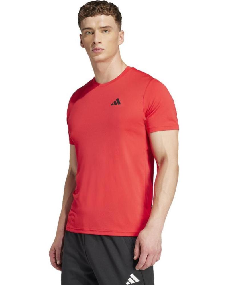 ADIDAS TRAIN ESSENTIALS JN7314 CAMISETA MANGA CORTA ROJA ROJO