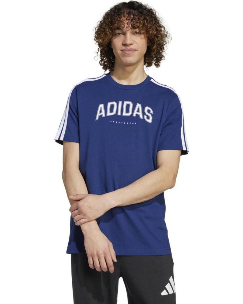 ADIDAS CAMISETA CODES COLLEGIATE LINEAR GRAPHIC JM0382 AZUL AZUL