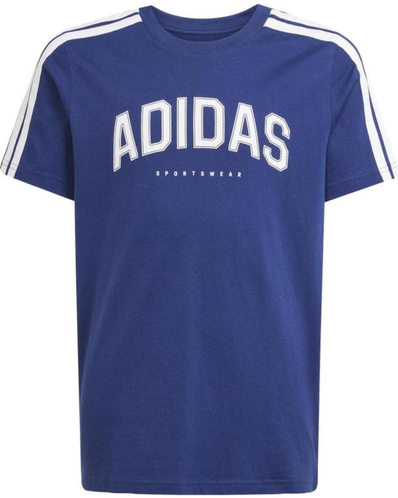 CAMISETA ADIDAS CODES COLLEGIATE GRAPHIC JL6138 AZUL AZUL