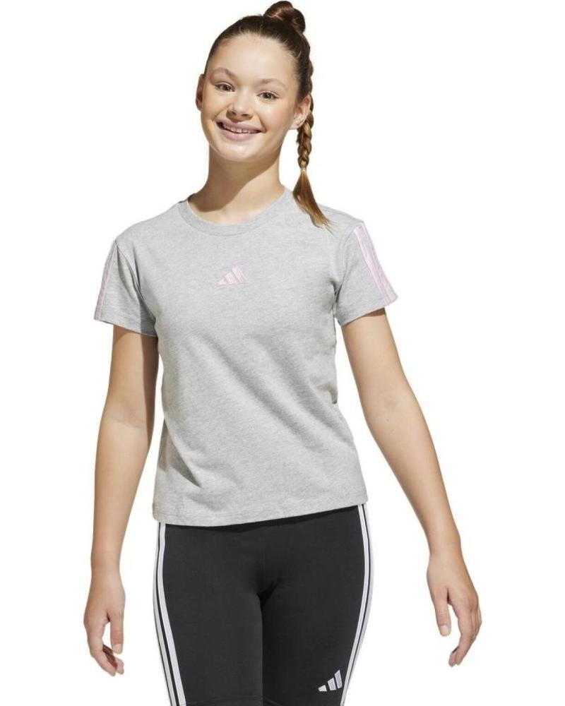 CAMISETA ADIDAS ESSENTIALS JJ0944 GRIS GRIS