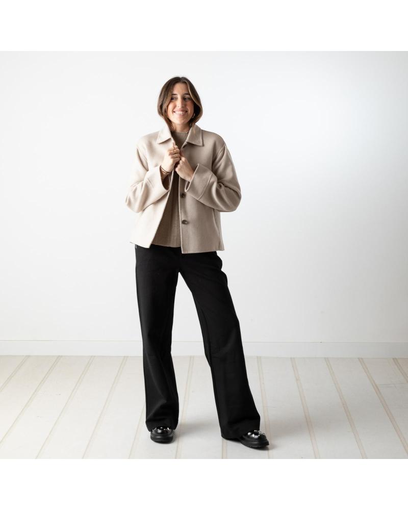 YERSE CHAQUETA CORTA 60 LANA CRUDO - MODELO 41603002 CRUDO