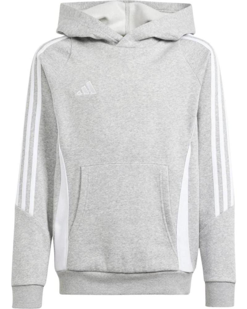 ADIDAS SUDADERA CON CAPUCHA TIRO 24 IR7505 GRIS GRIS