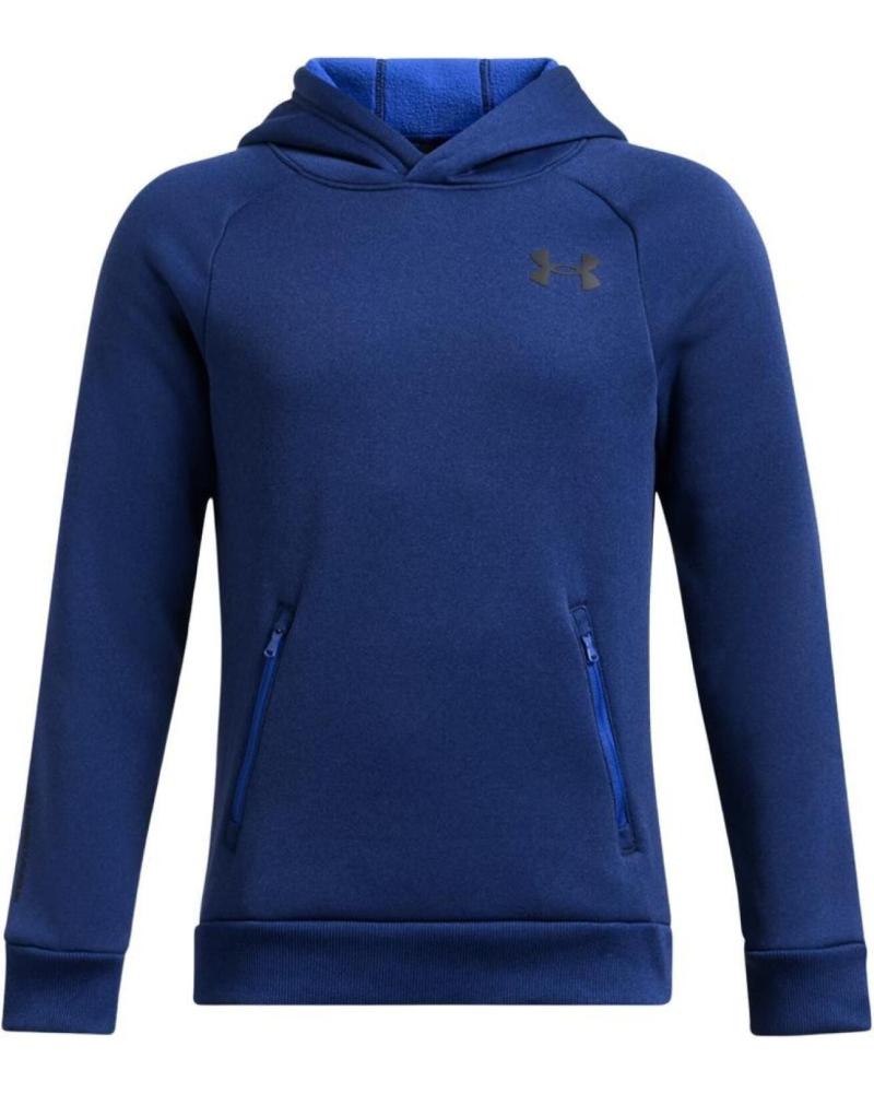 SUDADERA CON CAPUCHA UNDER ARMOUR FLEECE® PRO AZUL (REF. 1386704-432) AZUL