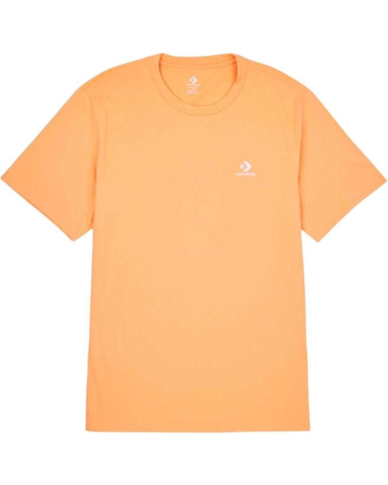 CAMISETA CONVERSE GO-TO EMBROIDERED STAR CHEVRON 10023876-A39 NARANJA NARANJA