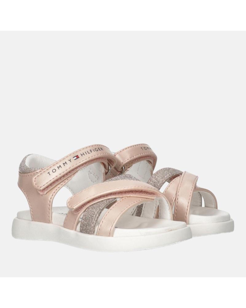 TOMMY HILFIGER SANDALIAS CON VELCRO T1A2-33236-0569302 ROSA ROSA