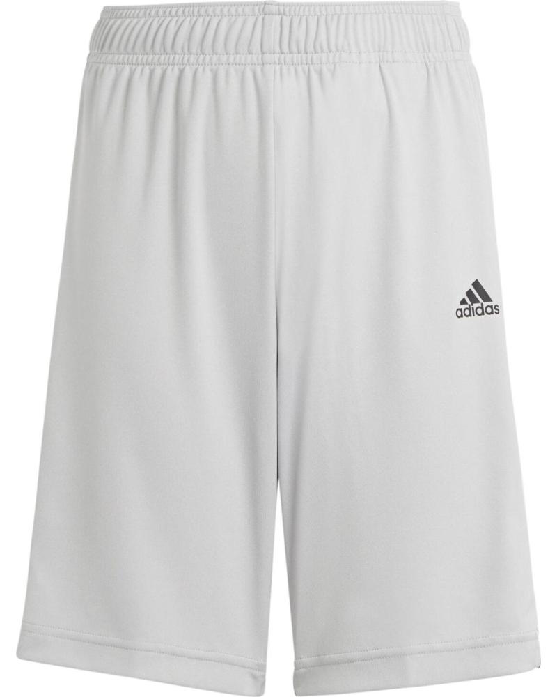 PANTALÓN CORTO DEPORTIVO ADIDAS SERENO GRIS GRIS