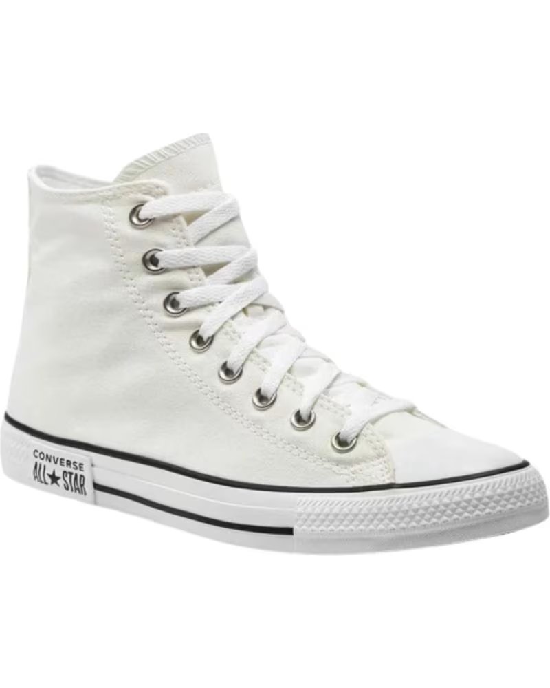 Converse Zapatillas Altas Converse Chuck Taylor All Star A09205C Lona Blanco