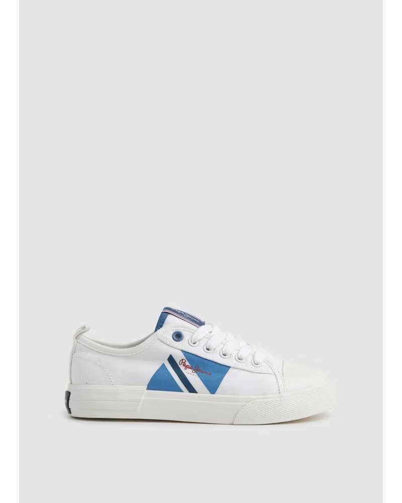 Pepe Jeans Zapatillas Pepe Jeans Allen Flag Blancas para Niño Blanco
