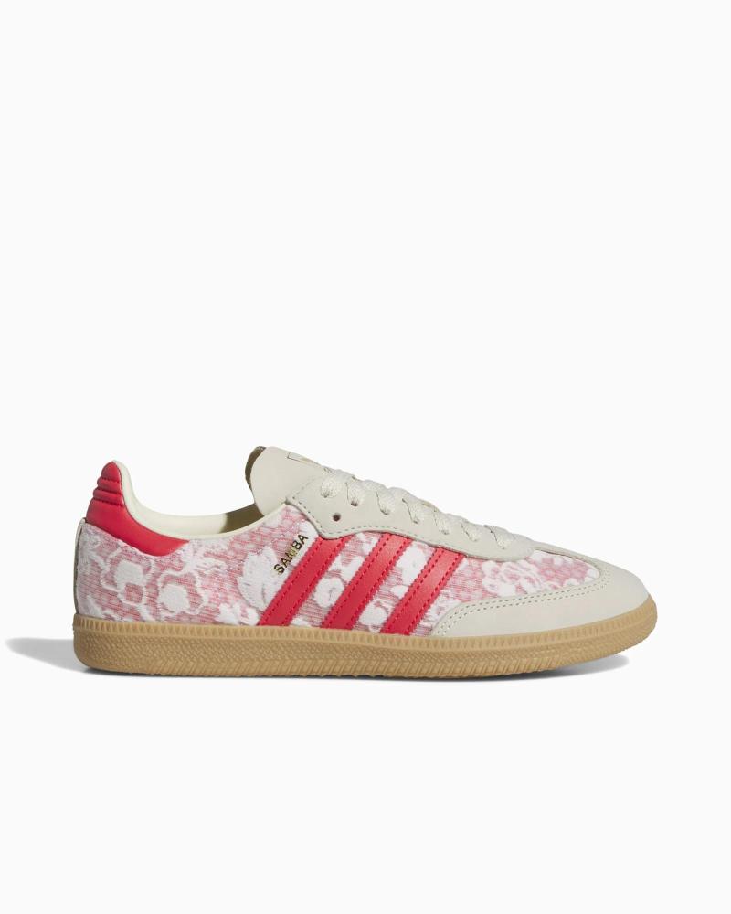 ZAPATILLAS ADIDAS SAMBA OG X LIBERTY LONDON BETTER SCARLET / WHITE WHITE