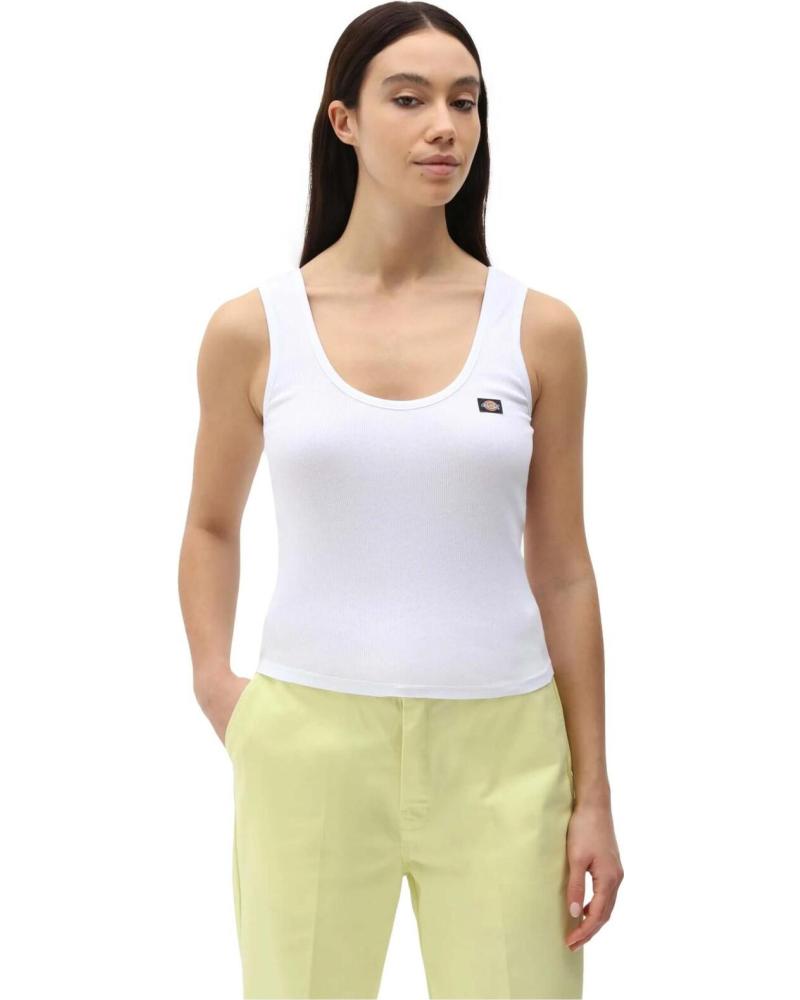 DICKIES CAMISETA SIN MANGAS DICKIES CON LOGO BLANCO
