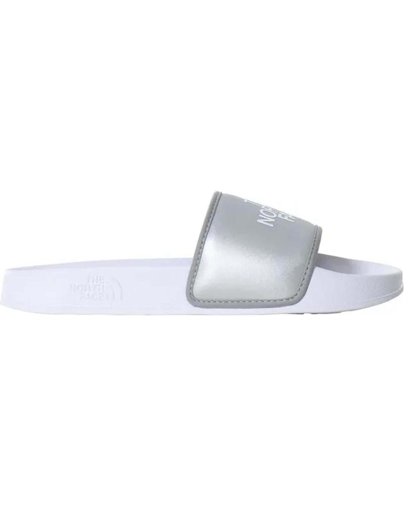 CHANCLAS THE NORTH FACE PLATEADAS PLATEADO