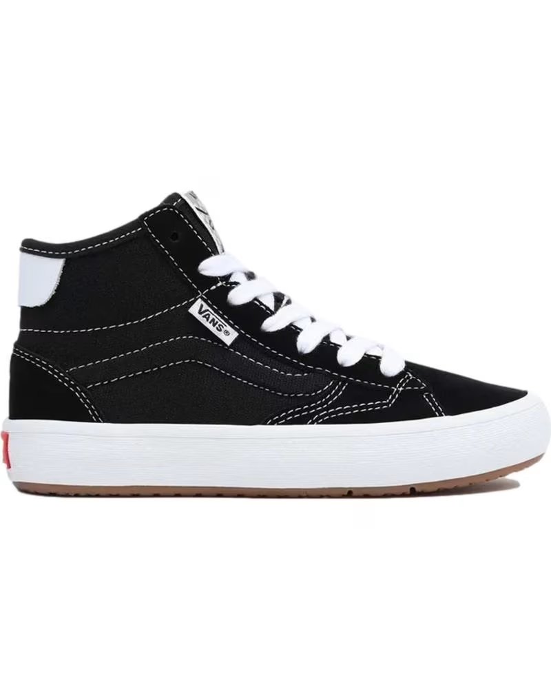 Vans Off The Wall Vans Off The Wall Botas Altas Negras para Niños Negro