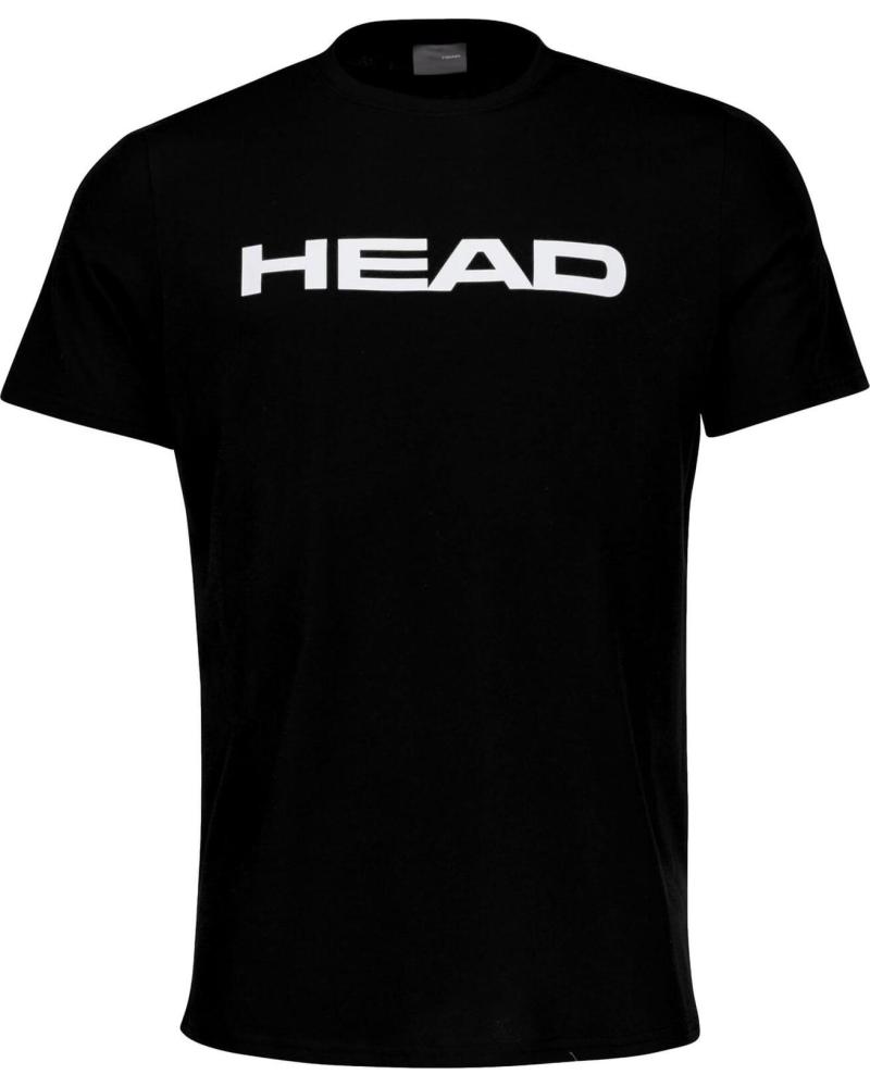 CAMISETA DEPORTIVA LOGO FRONTAL NEGRO