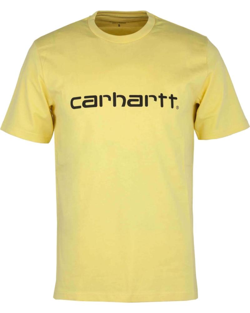 CAMISETA LOGO SCRIPT AMARILLO