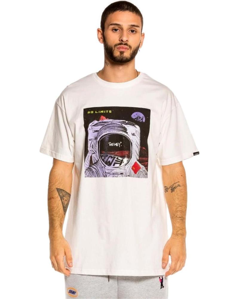 CAMISETA GRIMEY CON ESTAMPADO GRÁFICO BLANCO