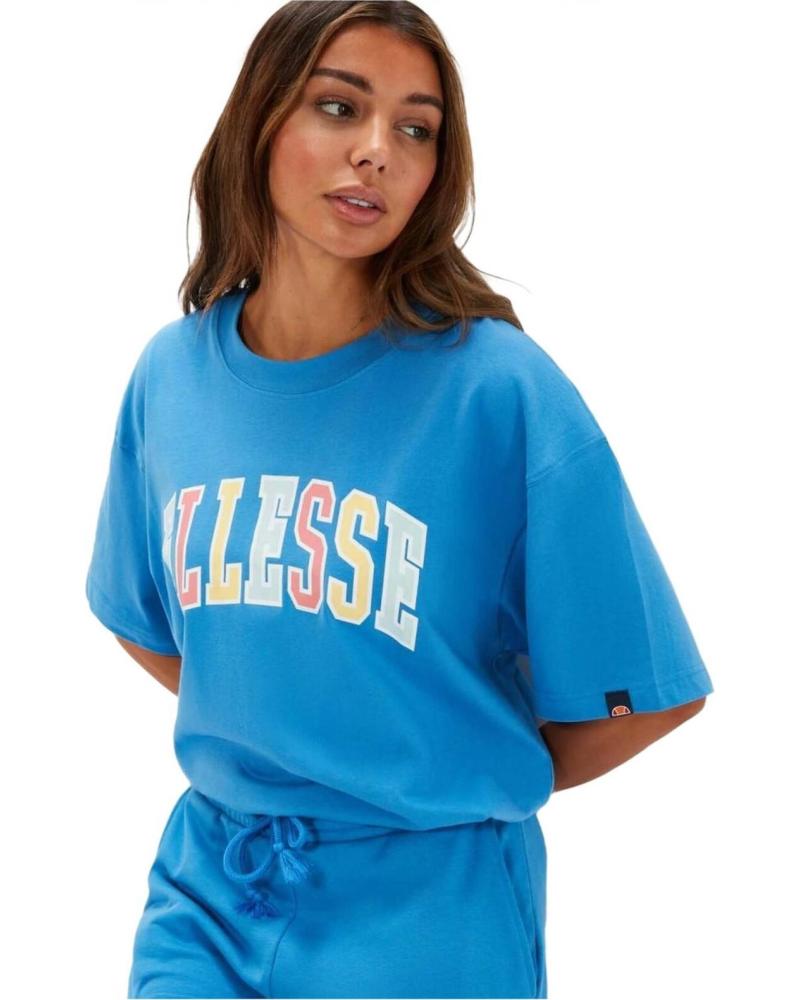 ELLESSE CAMISETA ARCHED LOGO AZUL